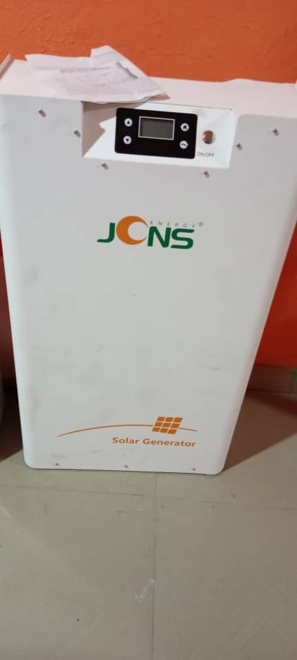 JCNS 3KVA Solar Generator with Lithium Battery