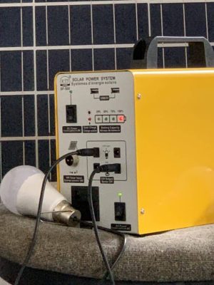KTJ 500watts Solar Generator with Lithium Battery