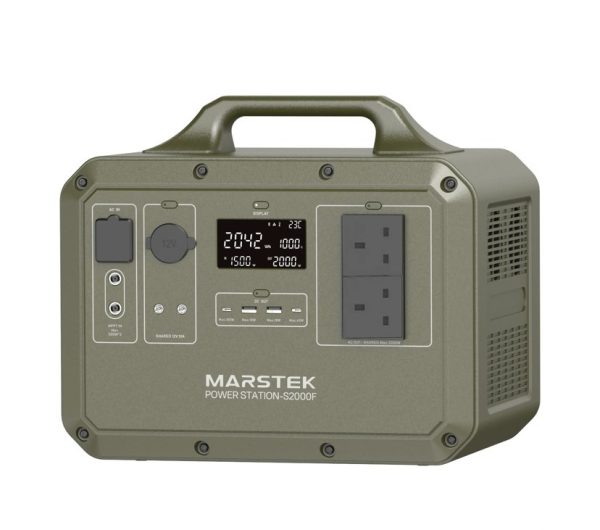 Marstek 2000WATTS PURE SINE WAVE SOLAR GENERATOR + 4pCS OF 250W PANEL