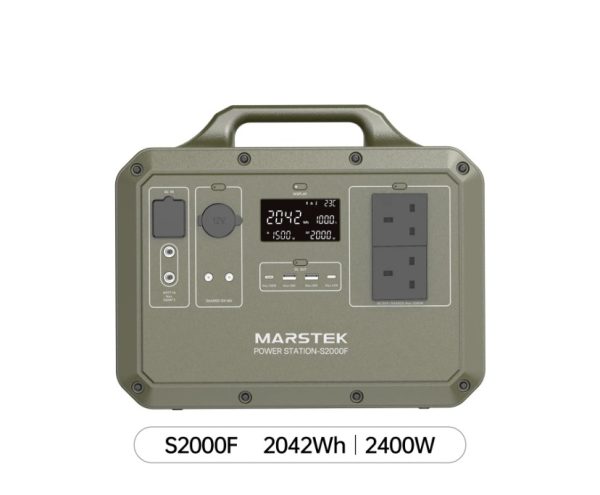 Marstek 2000WATTS PURE SINE WAVE SOLAR GENERATOR + 4pCS OF 250W PANEL