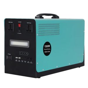 ALLTOP 1500W HYBRID SOLAR GENERATOR WITH SOLAR PANEL