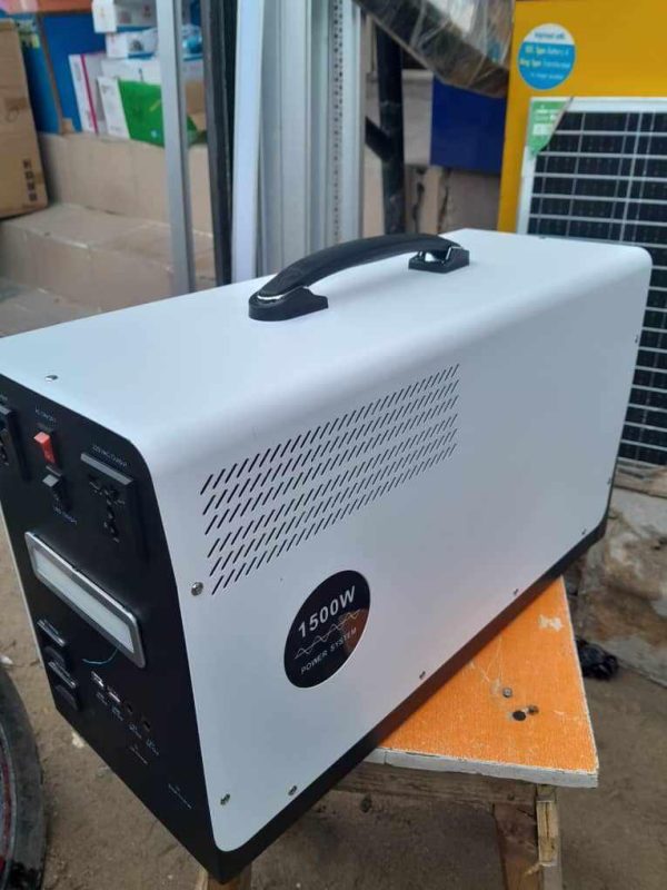 ALLTOP 1500W HYBRID SOLAR GENERATOR WITH SOLAR PANEL